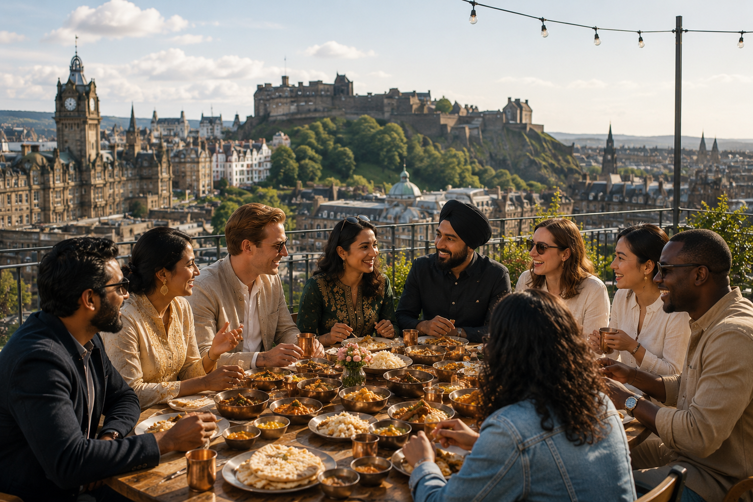 Where Edinburgh becomes part of the story.